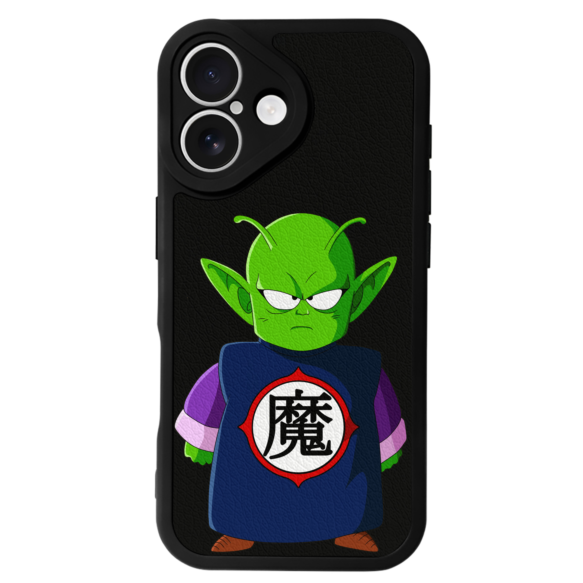 （画像用） ドラゴンボール ピッコロ DRAGON BALL Piccolo 【iPhone 16シリーズ対応】シリコンスマホケース（レザー調） 材質：シリコン